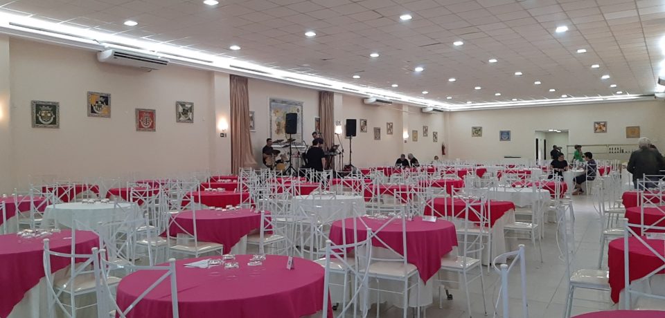 Salão social Almoço Dançante